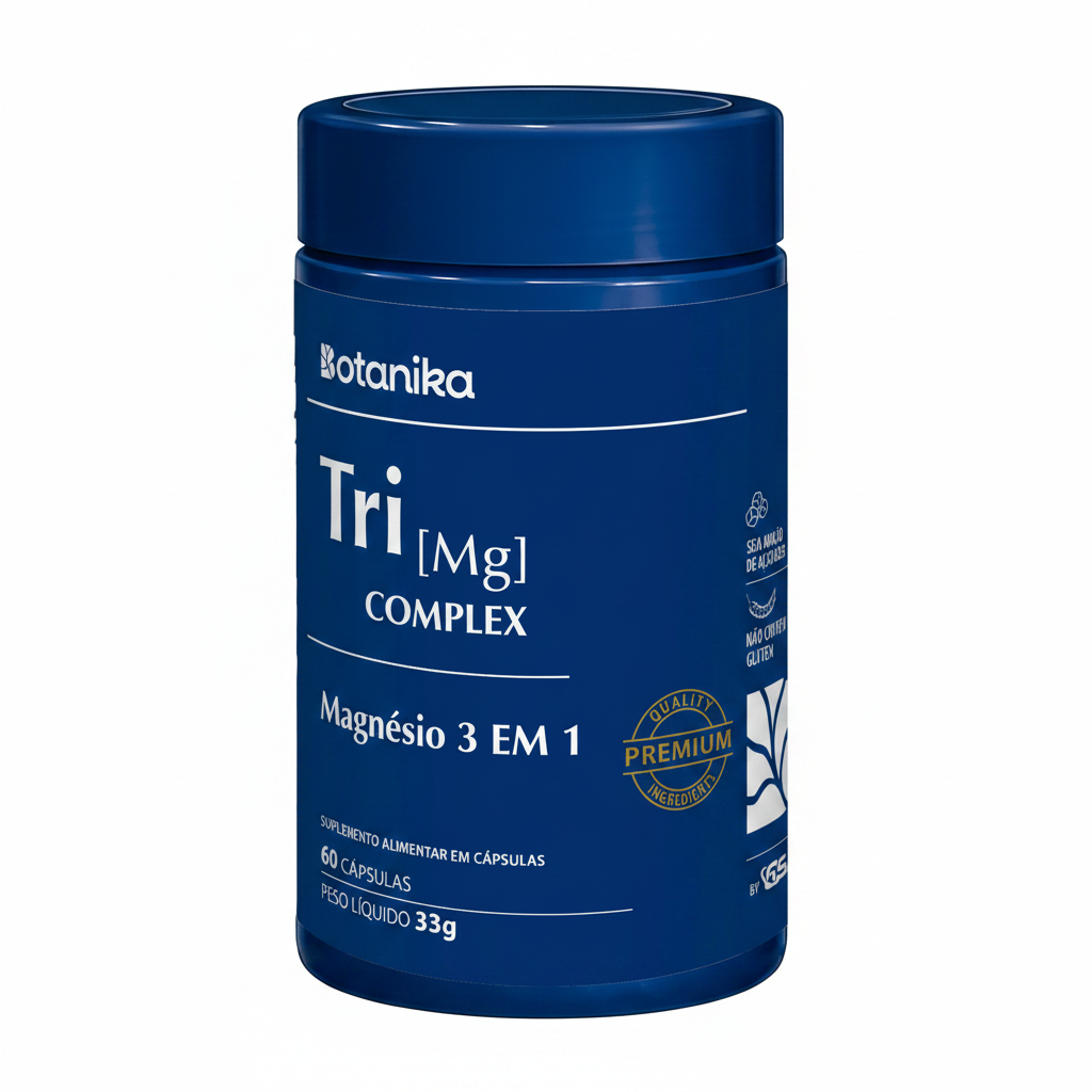 Tri Mg Complex Botanika - packshot fundo branco