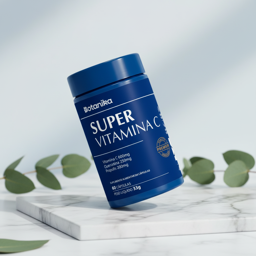 Super Vitamina C — Vitamina C + Quercetina + Própolis