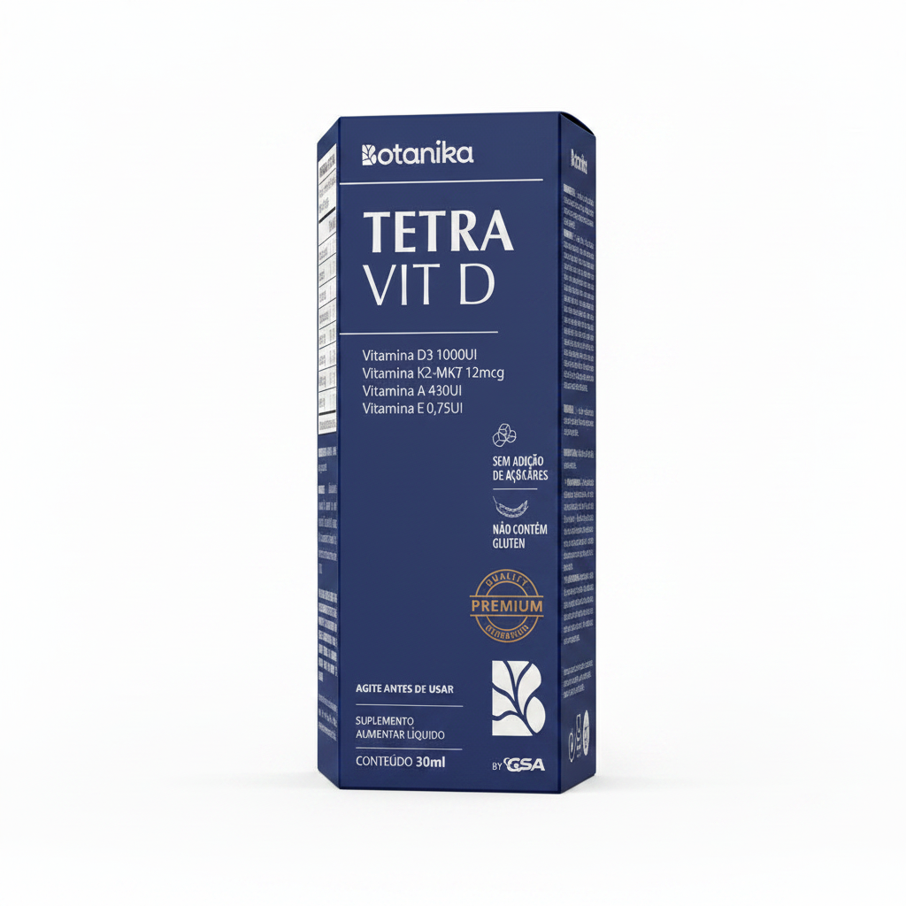 TetraVit D — Vitaminas A, D, E e K em Gotas