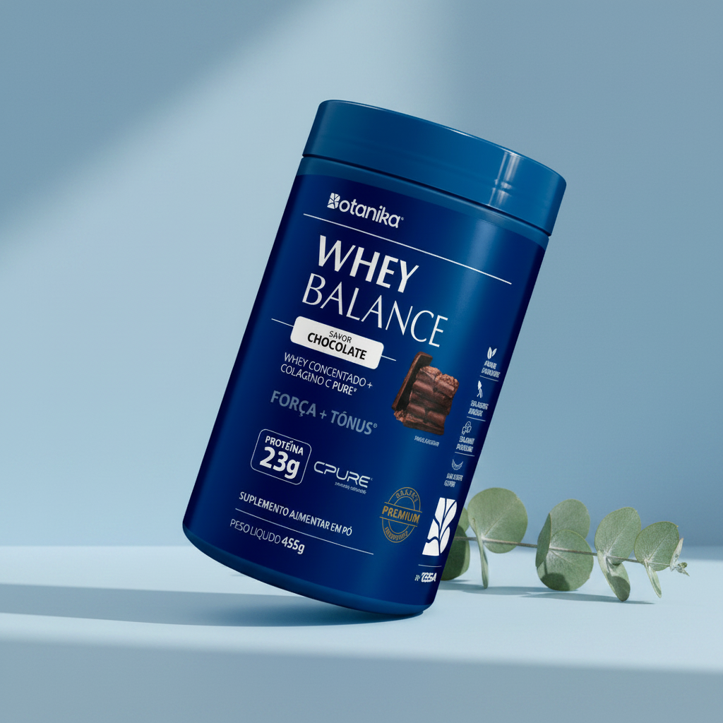 Whey Balance Chocolate — Whey Concentrado + Colágeno C-PURE®