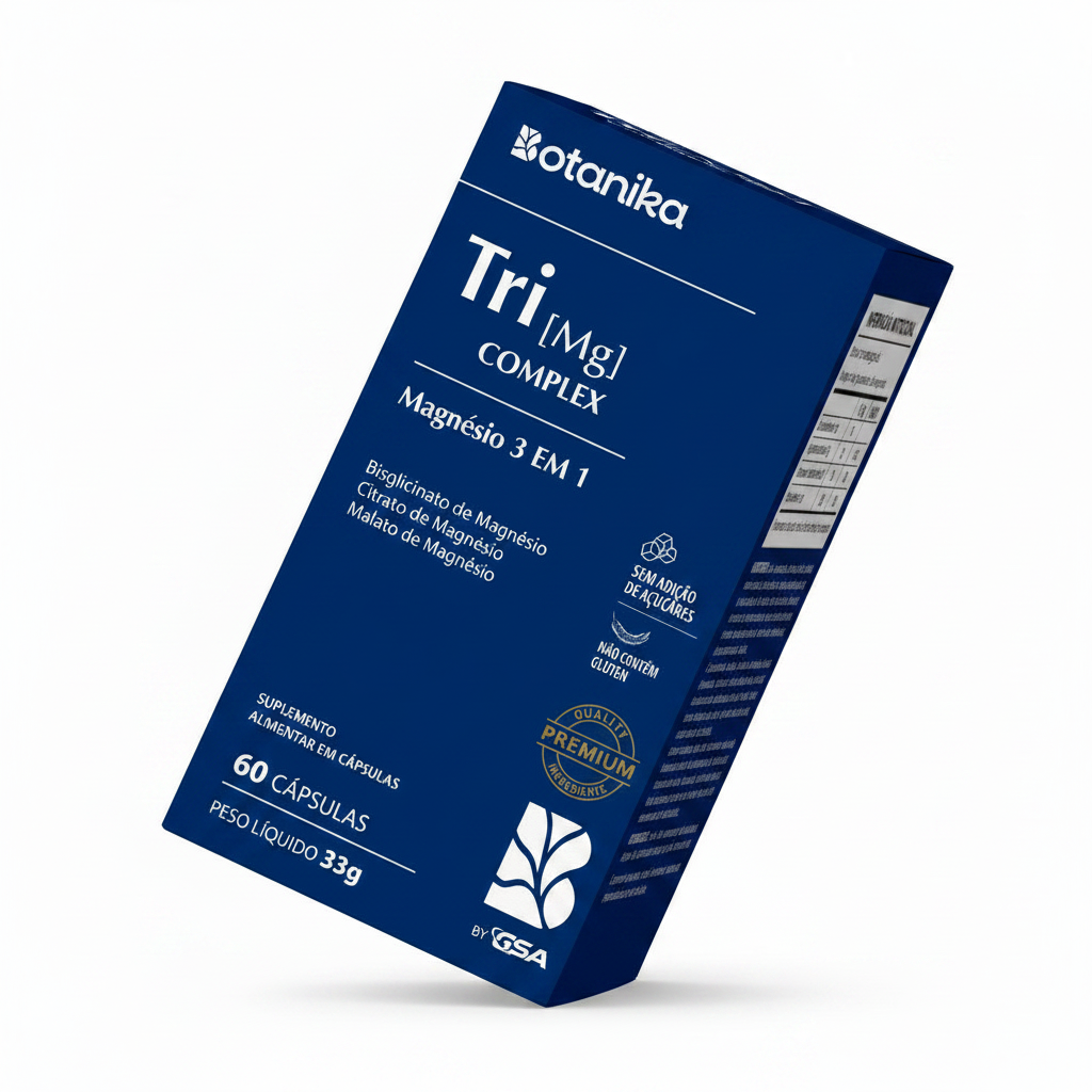 Tri[Mg] Complex — Magnésio 3 em 1 de Rápida Absorção