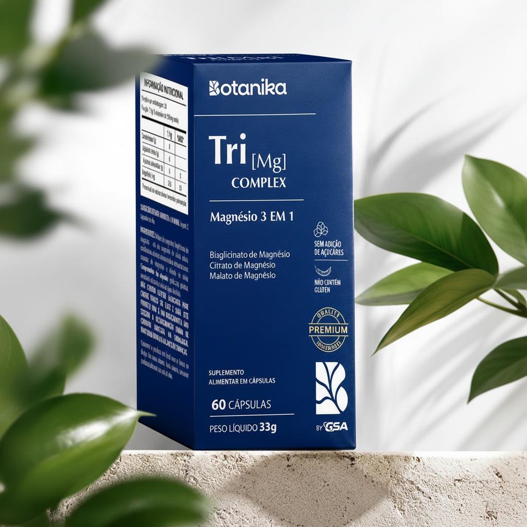 Tri[Mg] Complex — Magnésio 3 em 1 de Rápida Absorção