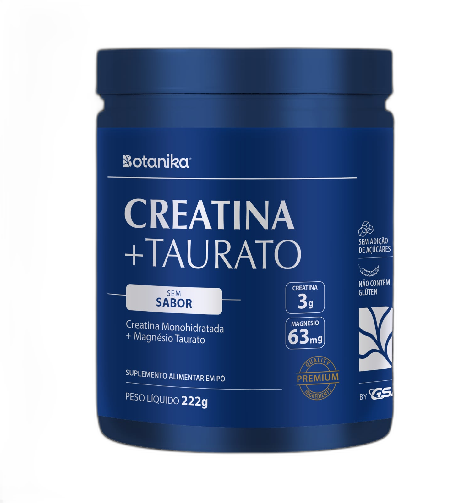 Creatina Monohidratada + Magnésio Taurato