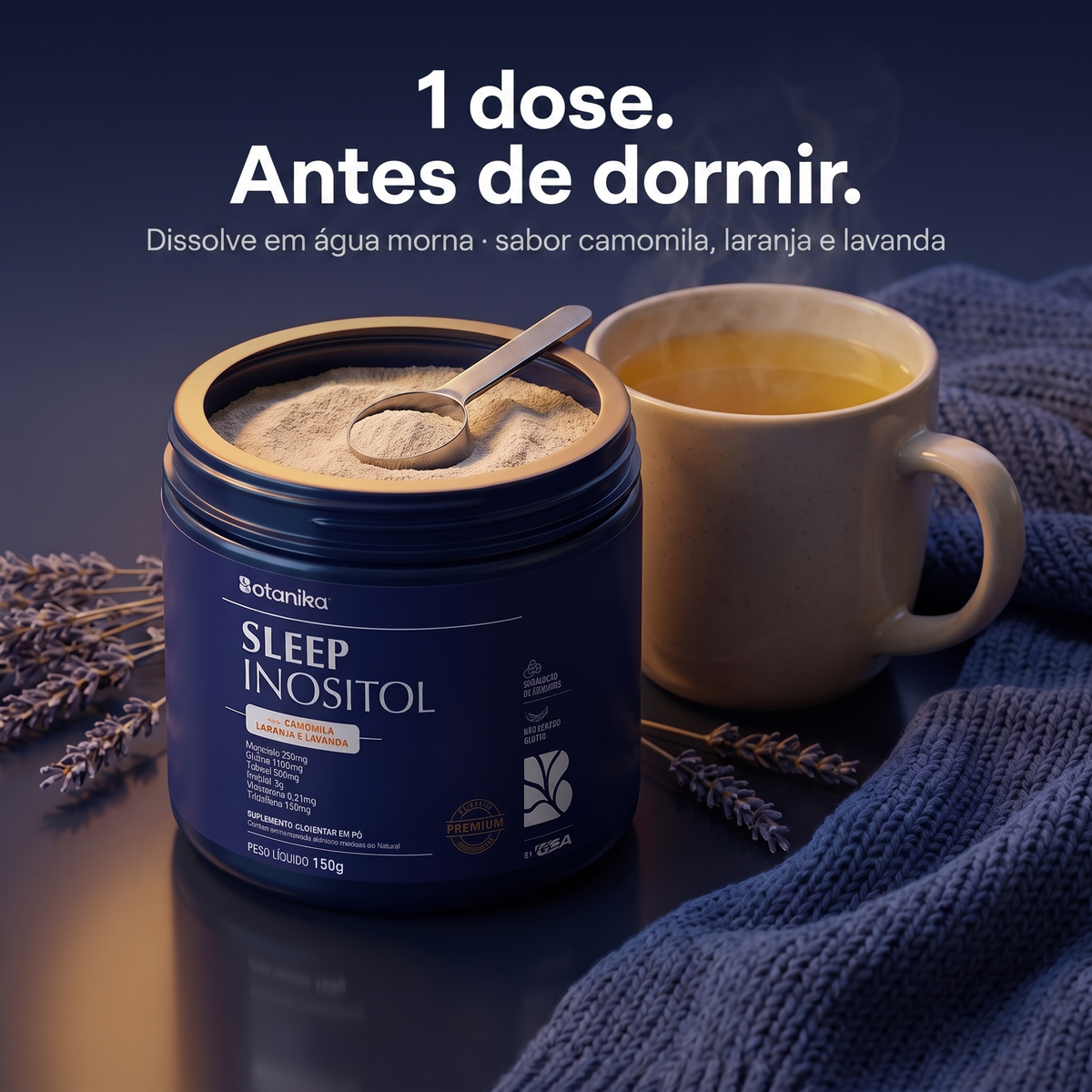 Sleep Inositol — 1 dose antes de dormir