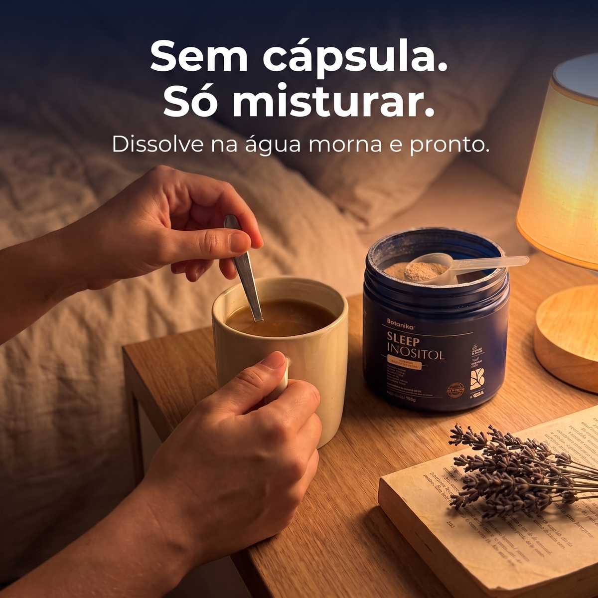 Sleep Inositol — sem cápsula só misturar