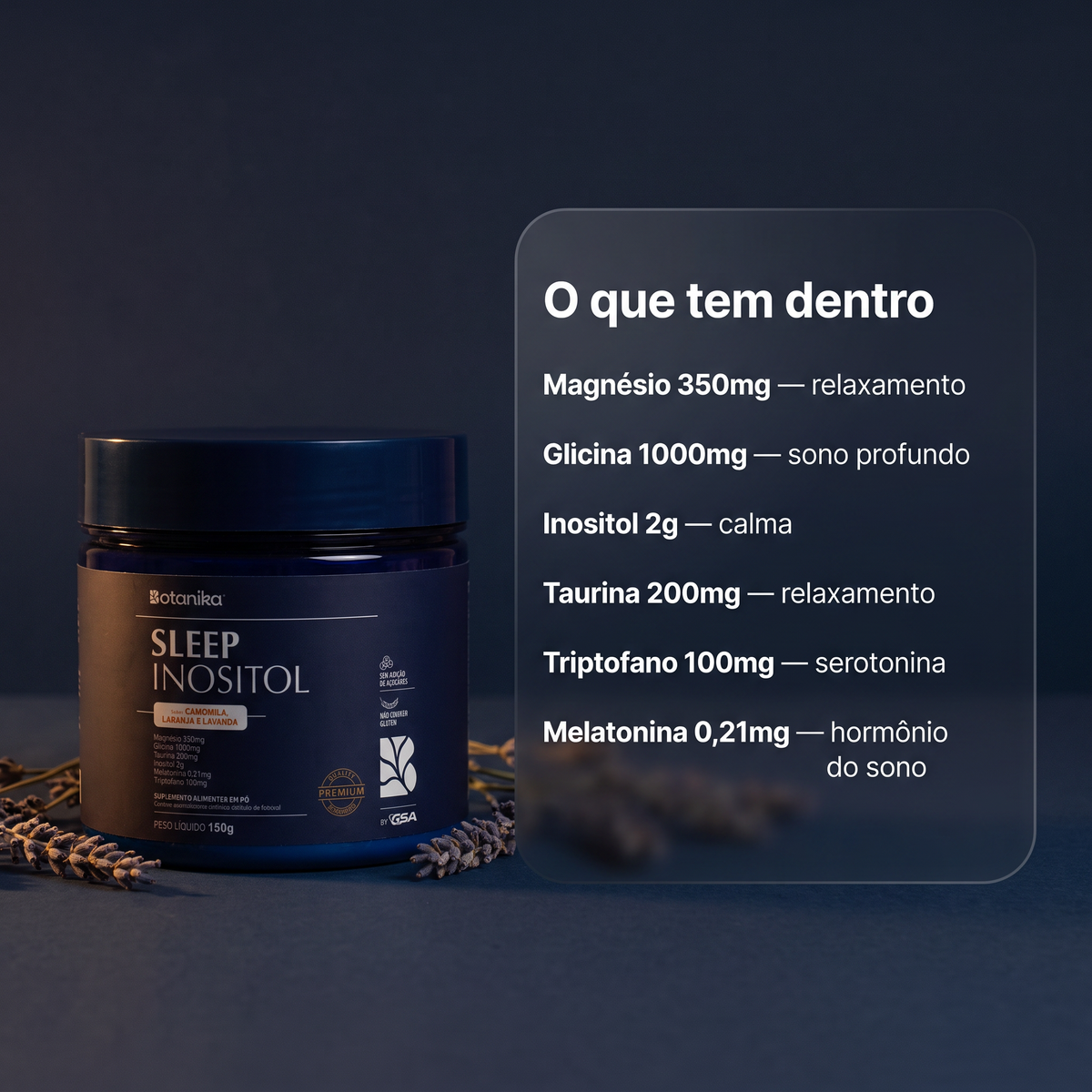 Sleep Inositol — o que tem dentro da fórmula