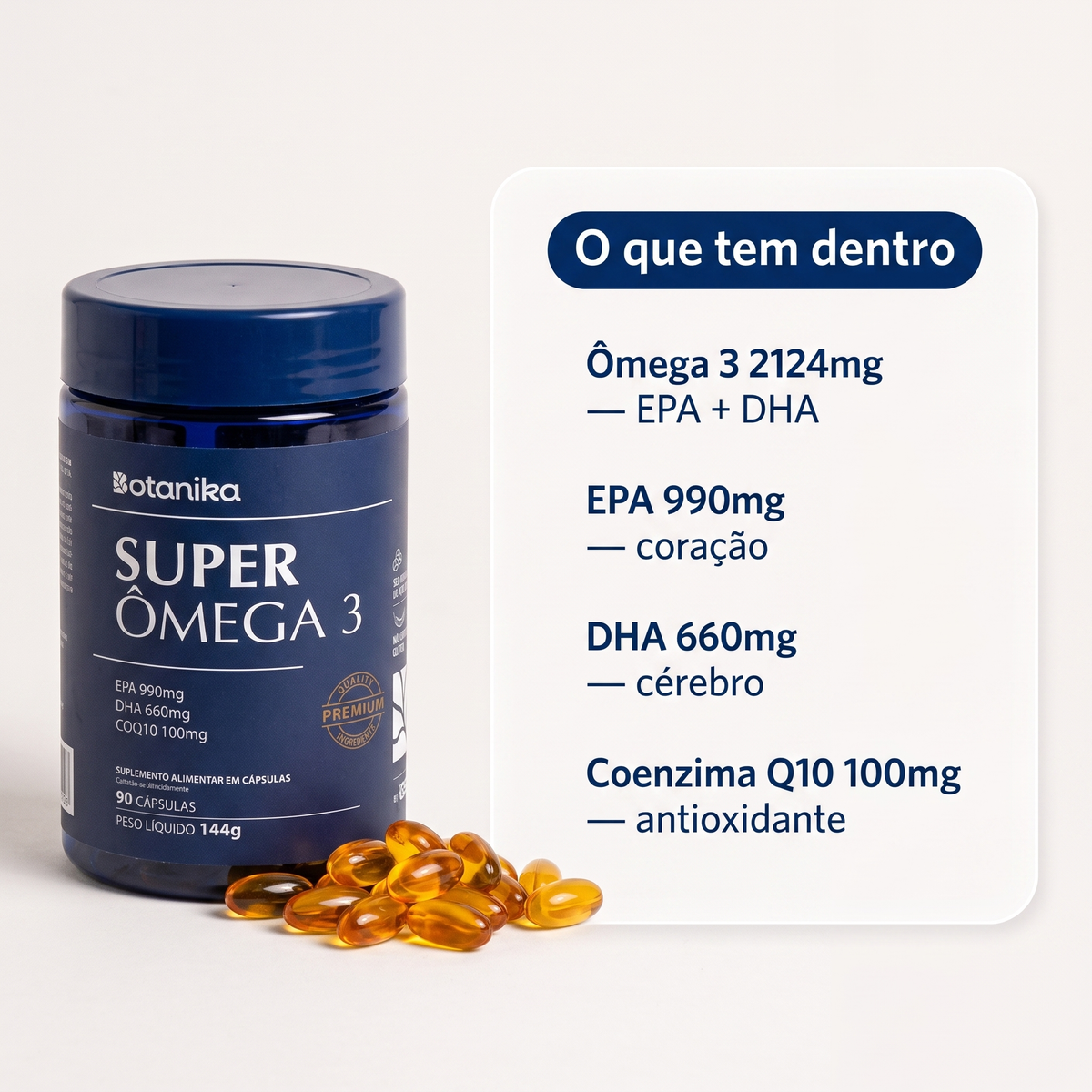 Super Ômega 3 — o que tem dentro