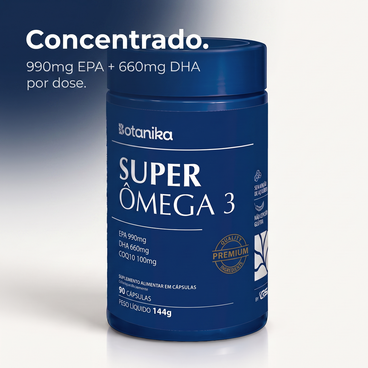 Super Ômega 3 — concentrado 990 EPA 660 DHA