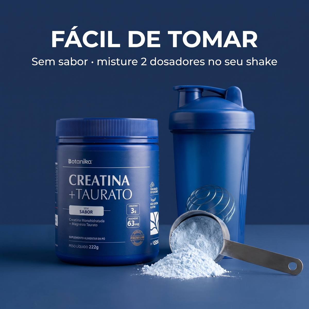 Creatina Botanika - facil de tomar