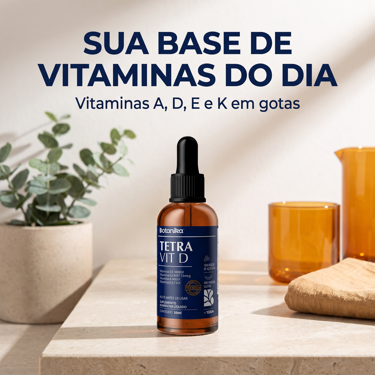 TetraVit D Botanika - sua base de vitaminas do dia
