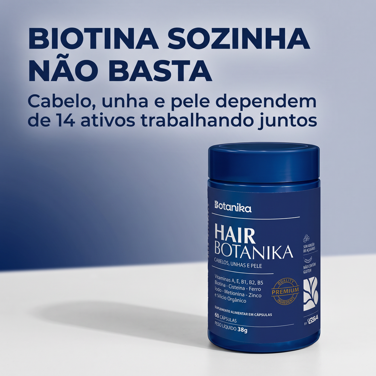 Hair Botanika - biotina sozinha nao basta