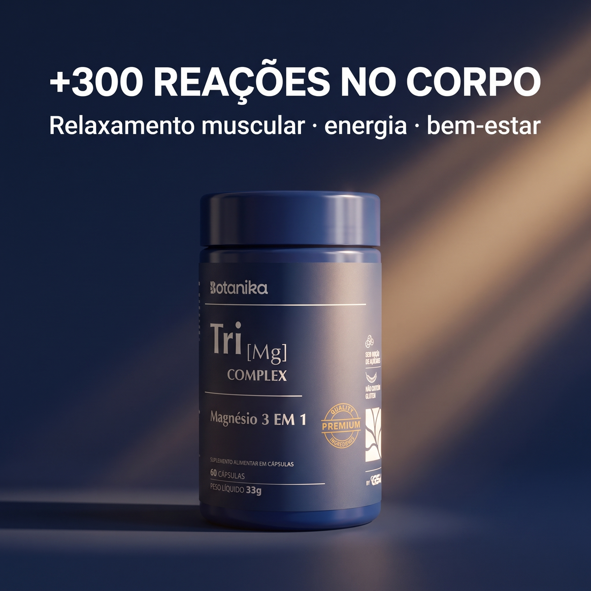 Tri Mg Complex - +300 reacoes no corpo