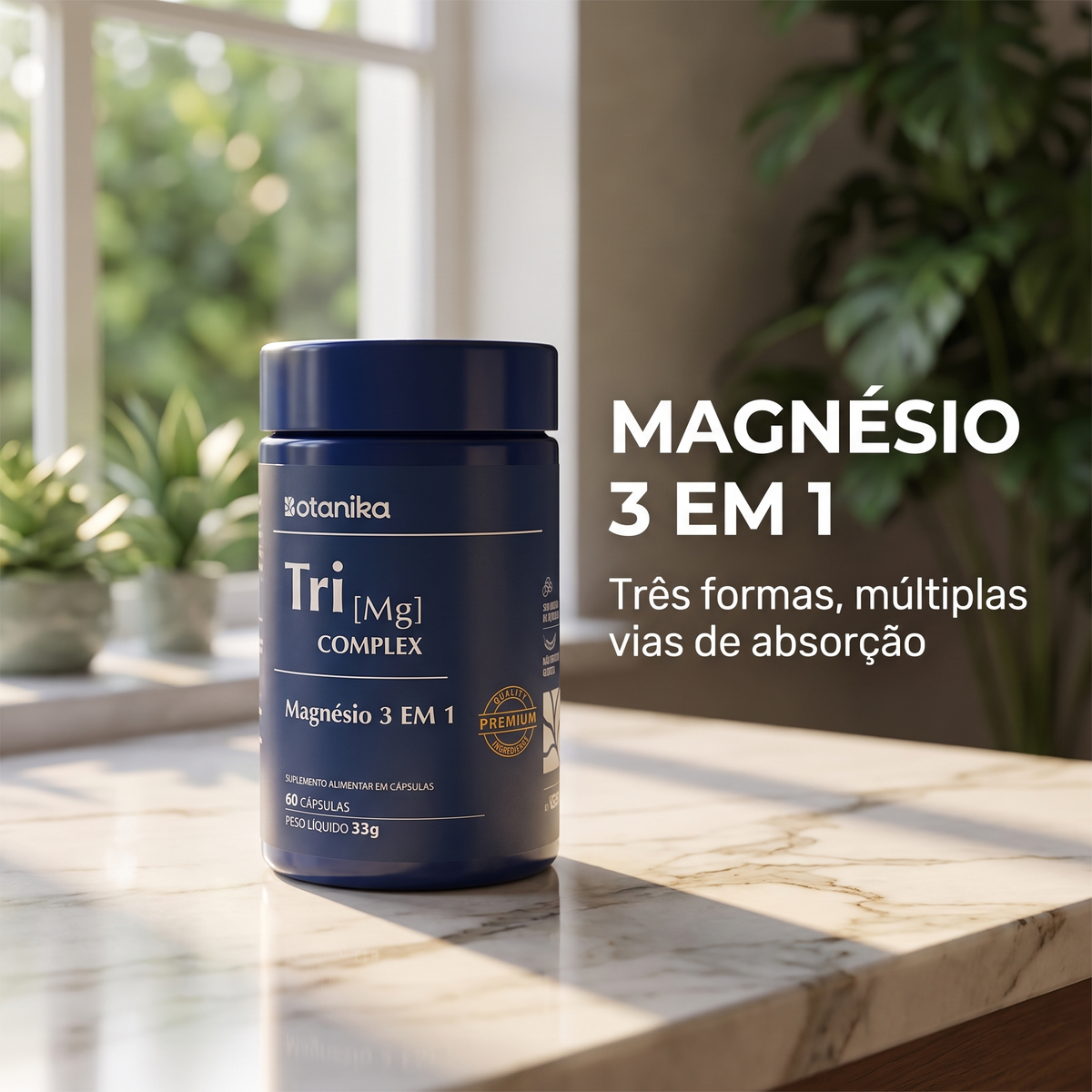 Tri Mg Complex - magnesio 3 em 1