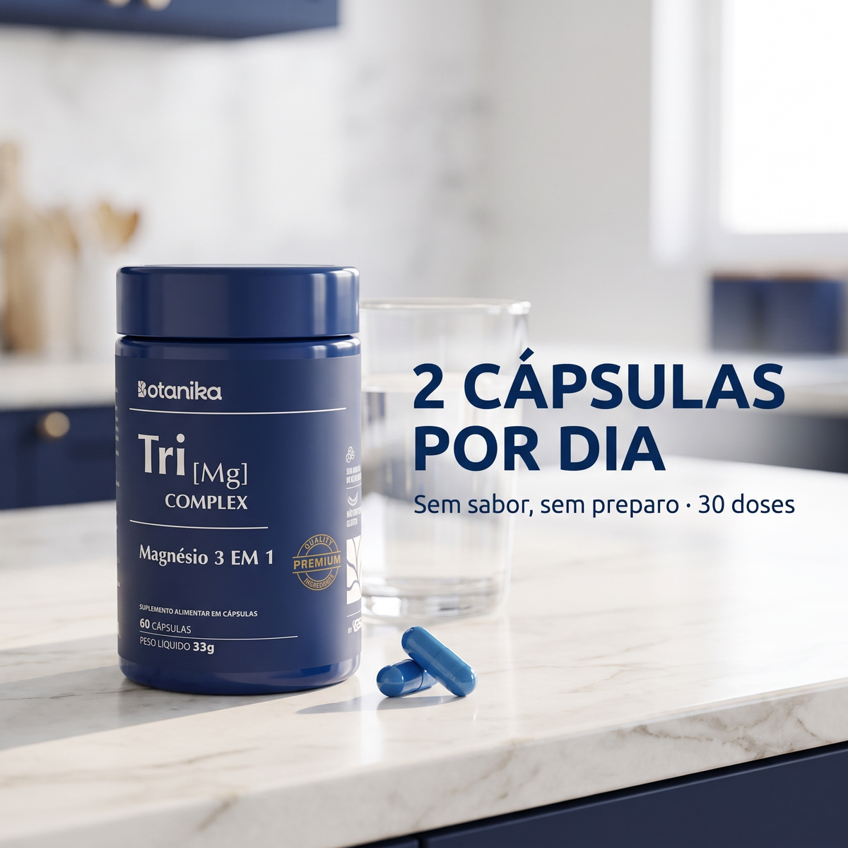 Tri Mg Complex - 2 capsulas por dia