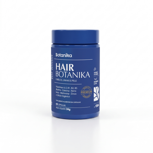 Hair Botanika — Cabelos, Unhas e Pele com Biotina, Zinco, Cisteína e Silício