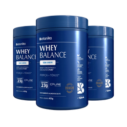 Whey Sem Sabor 3 potes