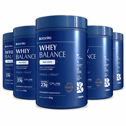 Whey Balance Sem Sabor - 5 potes