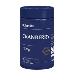 Cranberry Botanika — 1 frasco (fundo transparente)