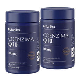 Coenzima Q10 Botanika — 2 frascos (transparente)