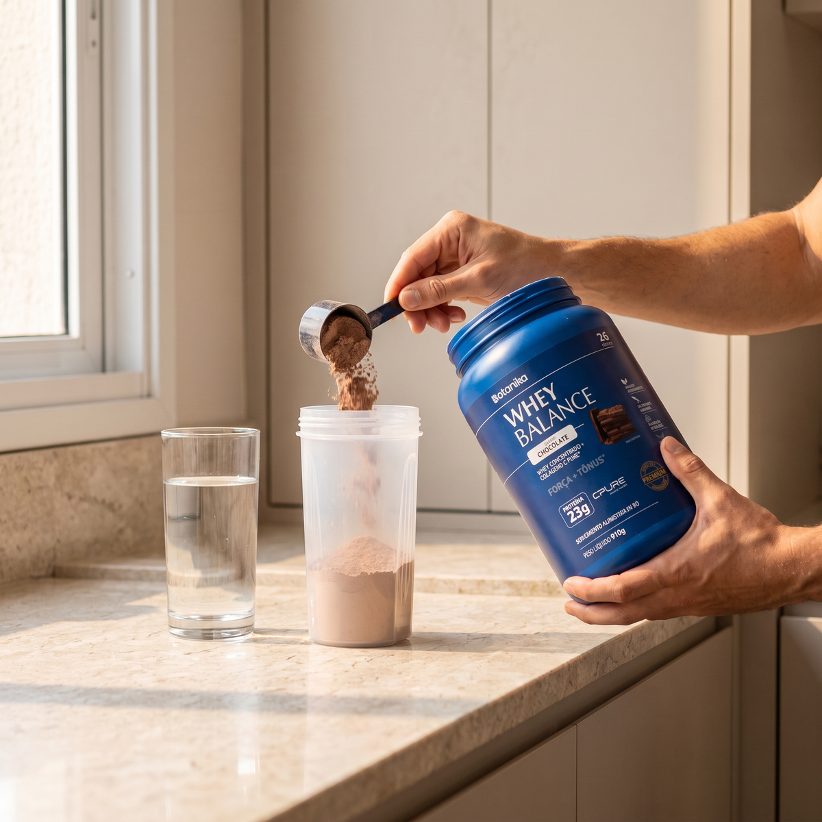 Whey Balance — como preparar