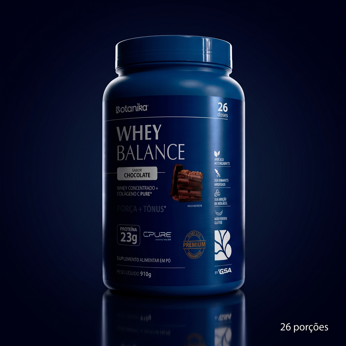 Whey Balance 910 g — o dobro que dura mais